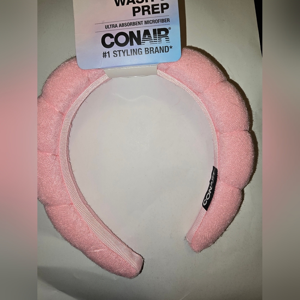 Conair Pink Microfiber Kids Headband